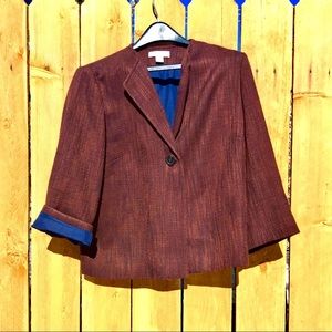 Cold water Creek Linen Like Jacket Size 12